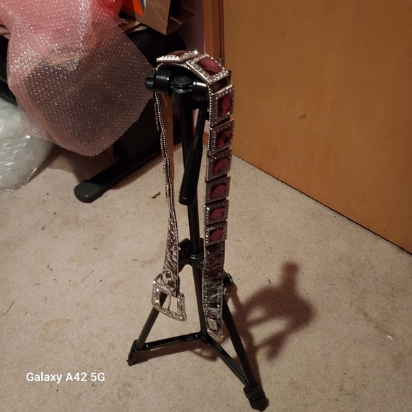 Flashy purple  belt - Picture 7 of 7